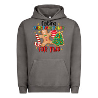 Pigment Tornado eating christmas cookies for two Urban Hoodie - MaliasSmallBusiness