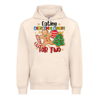 Sandshell eating christmas cookies for two Urban Hoodie - MaliasSmallBusiness