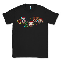 Black hohoho christmas cows Classic Tee - RanaPortraitStore