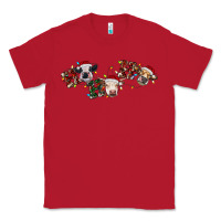 Red hohoho christmas cows Classic Tee - RanaPortraitStore