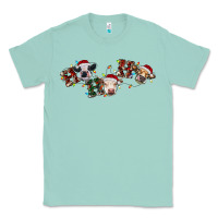 Seafoam hohoho christmas cows Classic Tee - RanaPortraitStore