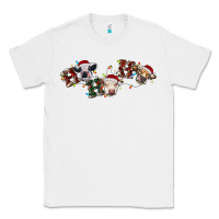 White hohoho christmas cows Classic Tee - RanaPortraitStore