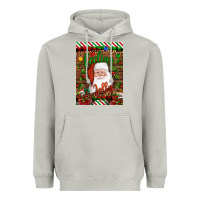 Moon Dust Christmas Feeling Jolly Santa Heavyweight Hoodie - Artiststas