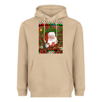 Mushroom Christmas Feeling Jolly Santa Heavyweight Hoodie - Artiststas