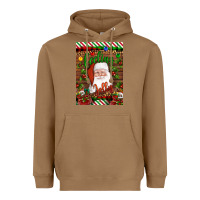Toasted Coconut Christmas Feeling Jolly Santa Heavyweight Hoodie - Artiststas