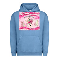 Pigment Pebble Blue out here lookin like a snack Urban Hoodie - MaliasSmallBusiness