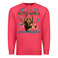 Cardinal life is better with a german shepherd Premium Sweatshirt - Jasminsmagicworld