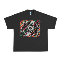 Pigment Black cowhide and serape background Urban Heavy Tee - RanaPortraitStore