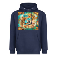 Navy i think i love fall most of all tumbler Heavyweight Hoodie - BundleAndBundleShop