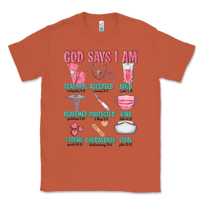 God Says I Am Classic Tee by texasbilliewilder | Teevron