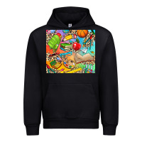 Black school elements Urban Hoodie - NancyCooperArtShop