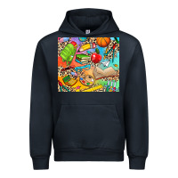 Navy school elements Urban Hoodie - NancyCooperArtShop