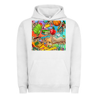 Pigment Lunar Rock school elements Urban Hoodie - NancyCooperArtShop