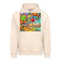 Sandshell school elements Urban Hoodie - NancyCooperArtShop