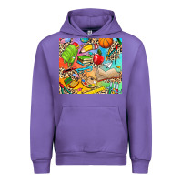 Tulip school elements Urban Hoodie - NancyCooperArtShop