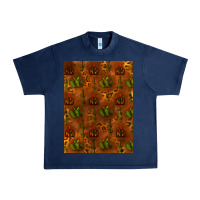 Navy cactus background Urban Heavy Tee - RanaPortraitStore