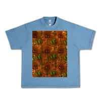 Pebble Blue cactus background Urban Heavy Tee - RanaPortraitStore