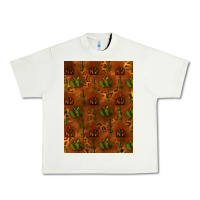 Pistachio cactus background Urban Heavy Tee - RanaPortraitStore