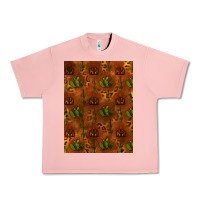 Salmon cactus background Urban Heavy Tee - RanaPortraitStore