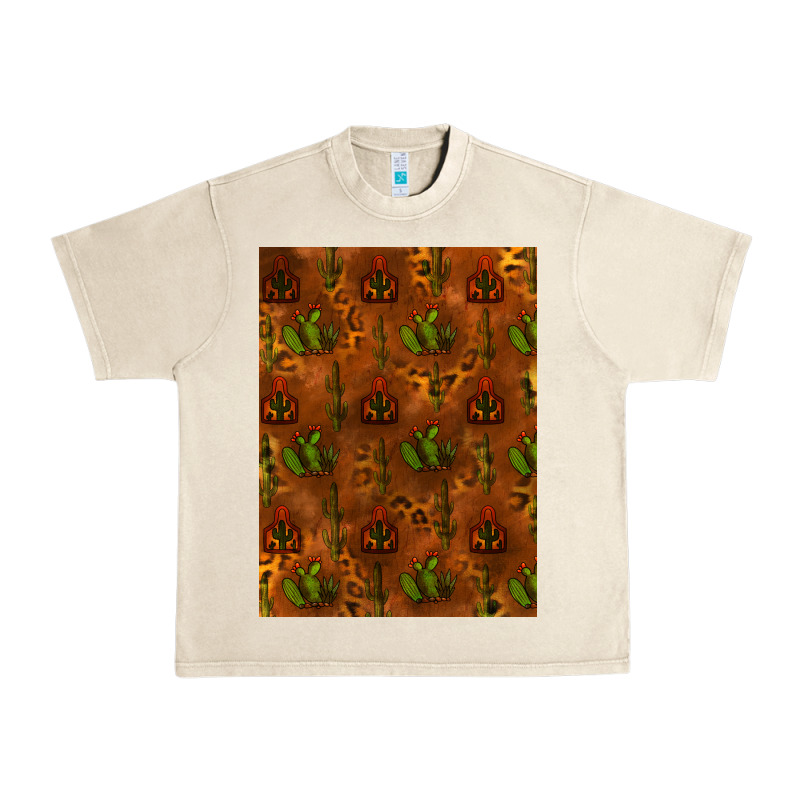 Cactus Background Urban Heavy Tee by RanaPortraitStore | Teevron