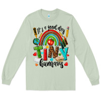 Matcha it s a good day tiny humans Long Sleeve Tee - texasbilliewilder