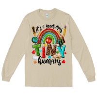Mushroom it s a good day tiny humans Long Sleeve Tee - texasbilliewilder