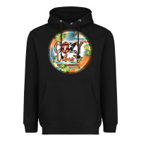 Black cozy vibes earrings Heavyweight Hoodie - BundleAndBundleShop