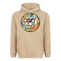 Mushroom cozy vibes earrings Heavyweight Hoodie - BundleAndBundleShop