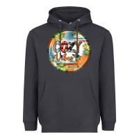 Smoke cozy vibes earrings Heavyweight Hoodie - BundleAndBundleShop