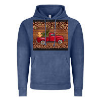 Vintage Denim Christmas truck Vintage Hoodie - AdoDesignShop