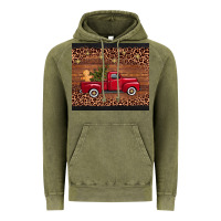 Vintage Olive Christmas truck Vintage Hoodie - AdoDesignShop