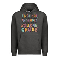 Charcoal Heather i will not water myself down to be more digestible Premium Hoodie - MaliasSmallBusiness