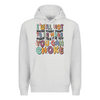 Dove Grey i will not water myself down to be more digestible Premium Hoodie - MaliasSmallBusiness