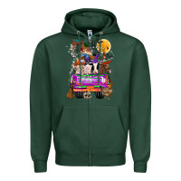 Sports Green Hallloween Farm animals Truck Zipper Hoodie - CowhideDigitalArt
