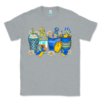 Heather Grey down syndrome coffee cups Classic Tee - Zillion Design Studio
