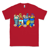 Red down syndrome coffee cups Classic Tee - Zillion Design Studio