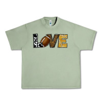 Oil Green football love Urban Heavy Tee - RanaPortraitStore