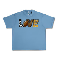 Pebble Blue football love Urban Heavy Tee - RanaPortraitStore