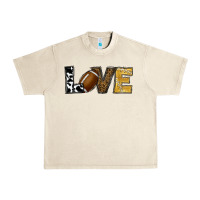 Sandshell football love Urban Heavy Tee - RanaPortraitStore