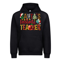 Black santas favorite teacher Urban Hoodie - NancyCooperArtShop