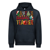 Navy santas favorite teacher Urban Hoodie - NancyCooperArtShop