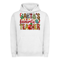 Pigment Lunar Rock santas favorite teacher Urban Hoodie - NancyCooperArtShop