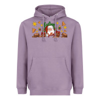 Lavender Christmas feeling jolly santa Heavyweight Hoodie - Artiststas