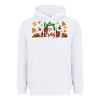 White Christmas feeling jolly santa Heavyweight Hoodie - Artiststas