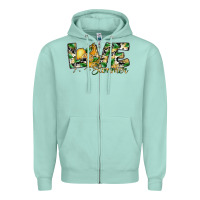 Seafoam love summer lemon Zipper Hoodie - SublimationCraftShop