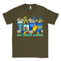 Army Green down syndrome coffee cups Classic Tee - Zillion Design Studio