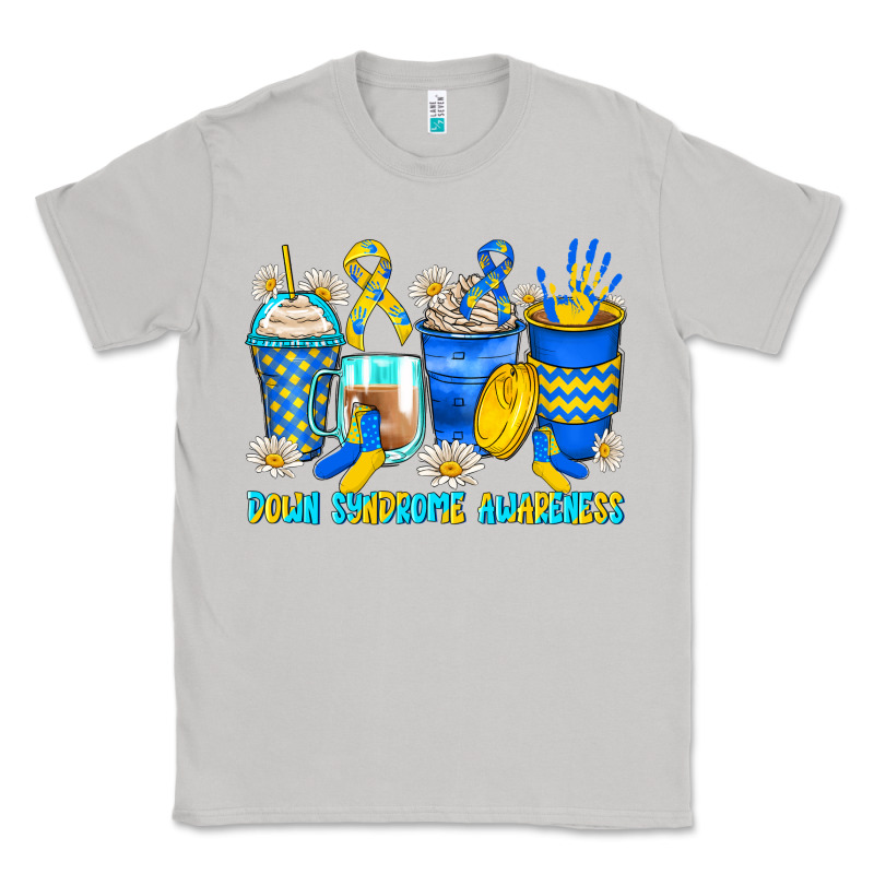 Down Syndrome Coffee Cups Classic Tee by Zillion Design Studio | Teevron