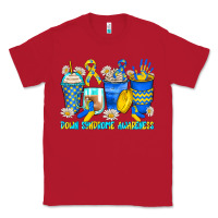 Red down syndrome coffee cups Classic Tee - Zillion Design Studio
