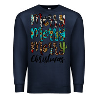Navy merry christmas Premium Sweatshirt - JahusDesignShop