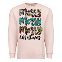 Pale Pink merry christmas Premium Sweatshirt - JahusDesignShop